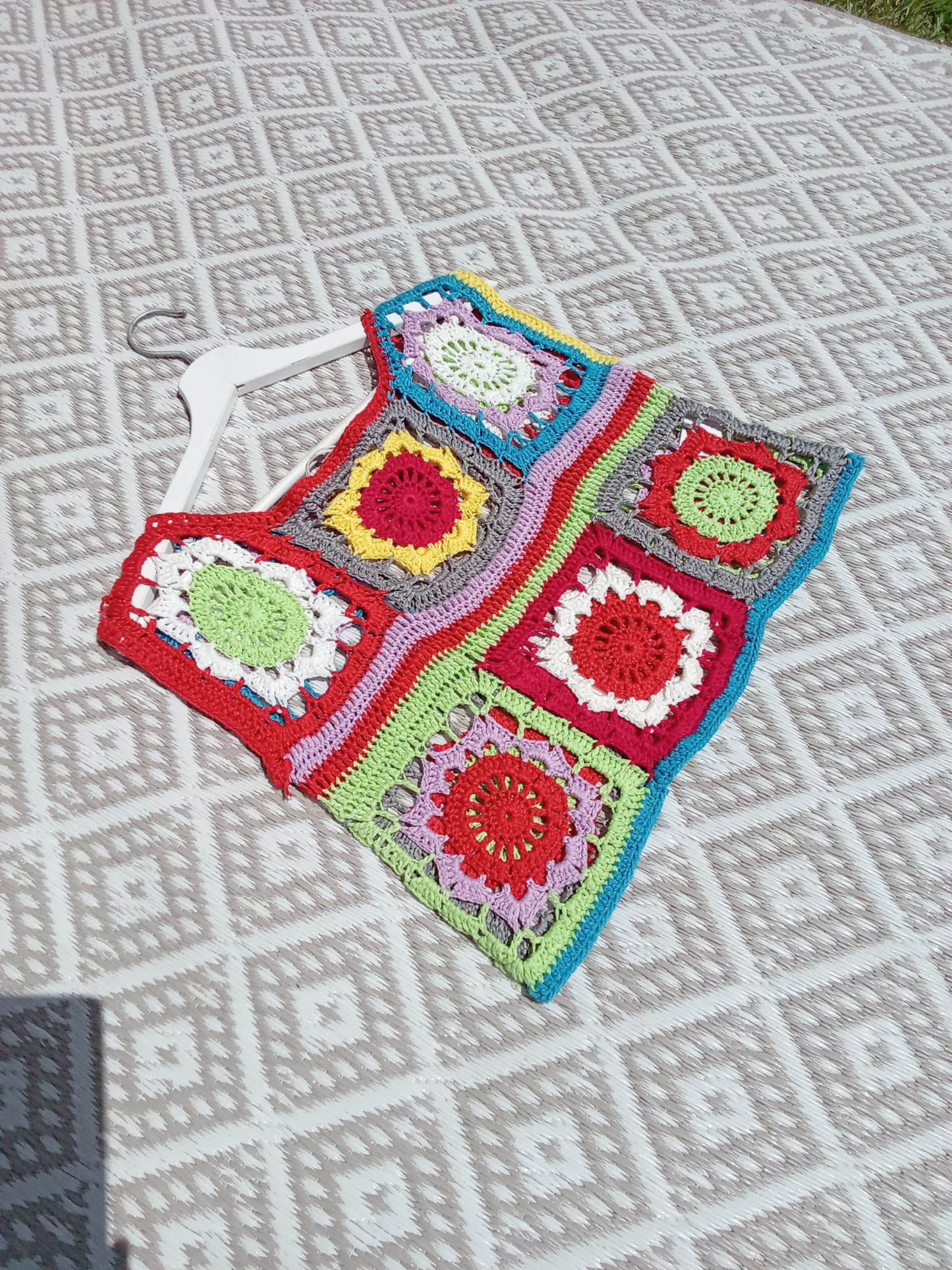 Sweater Crochet Multicolor