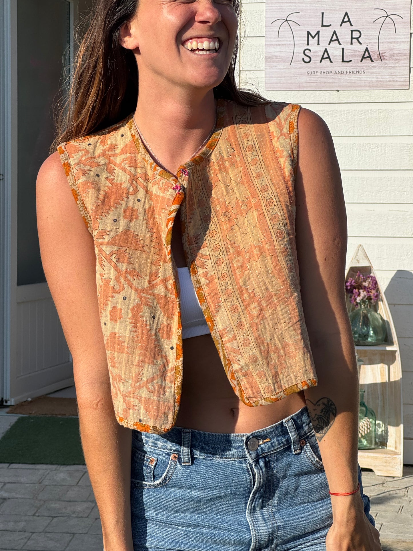 Chaleco Vintage INDI