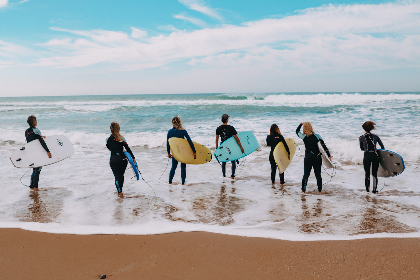 Clase de Surf Grupal